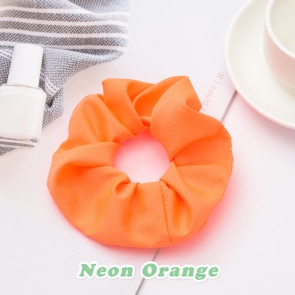 Set of 9 Scrunchies Satin Scrunchies - Picture 8 of 10